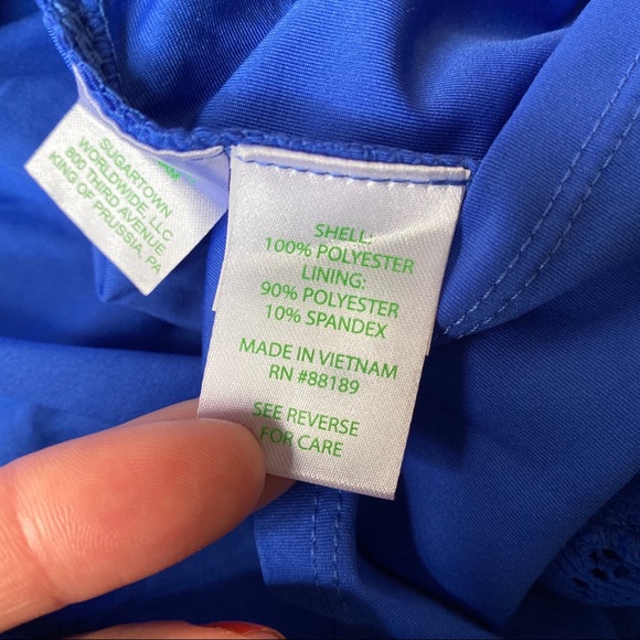 💙 LILLY PULITZER ROYAL BLUE LOOSE FIT CORNELIA DRESS! - Picture 10 of 12